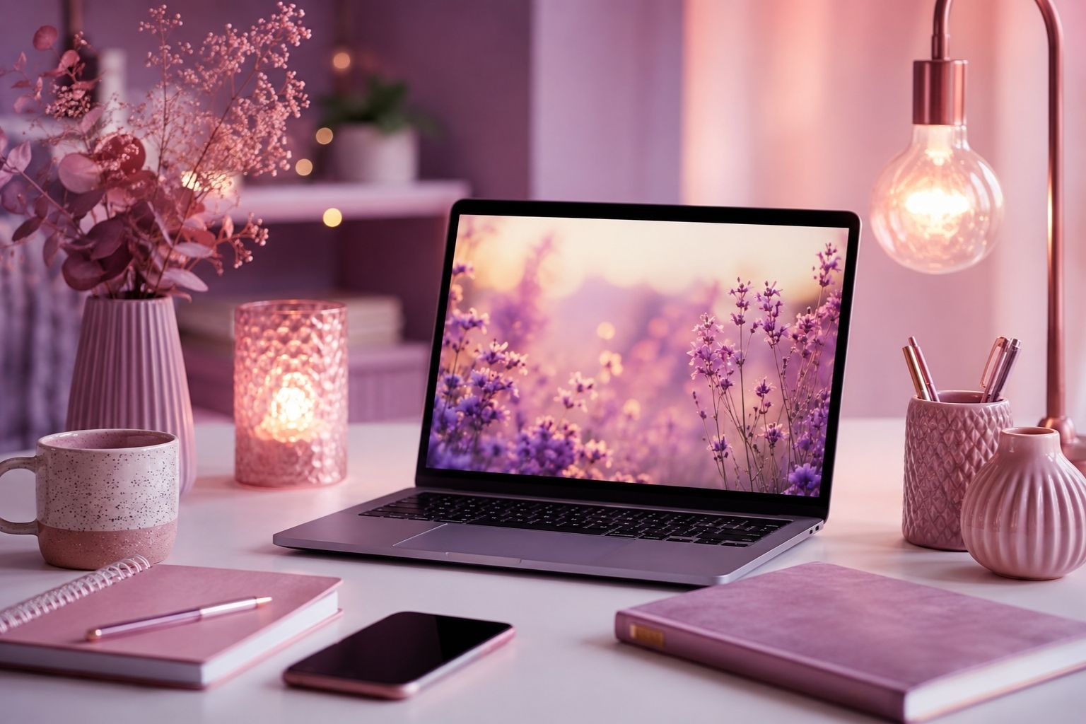 Calm workspace for business automation