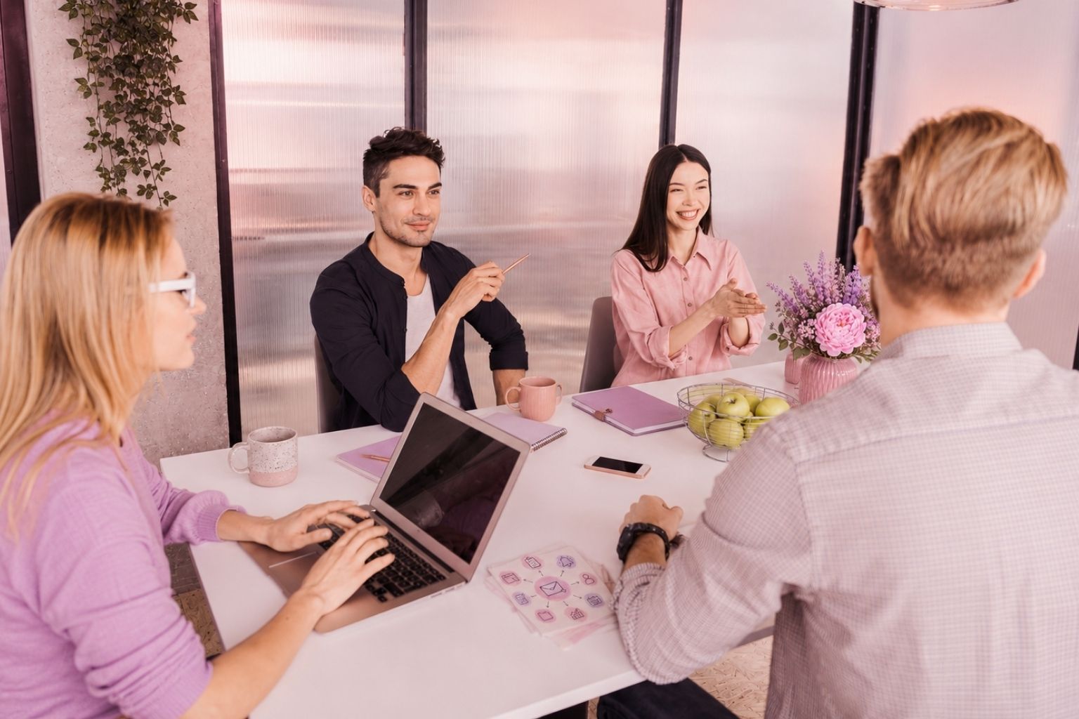Small business automation planning meeting